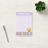 Lieve Zonnebloem Sering Gedachten Voor Vandaag Post-it® Notes (Kantoor)