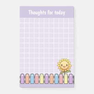 Lieve Zonnebloem Sering Gedachten Voor Vandaag Post-it® Notes