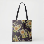 Lieve zonnebloemen tote bag (Voorkant)