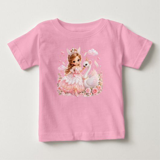 Lieve Zwanenprinses Roze Sprookje (Voorkant)