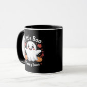 Lieve zwangerschapsaankondiging voor Halloween Mok (Voorkant links)