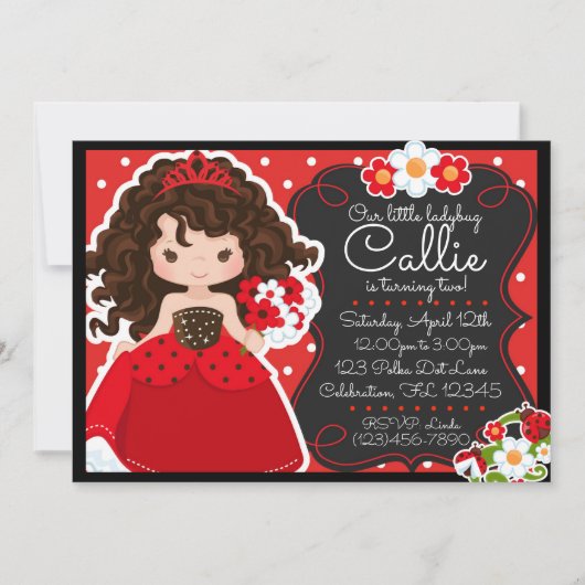 Lieveboerenhoedje Prinses Verjaardag Kaart (Voorkant)