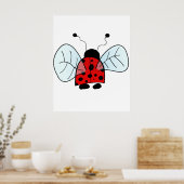 Lieveheersbeestje2 Poster (Keuken)