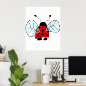 Lieveheersbeestje2 Poster (Thuiskantoor)