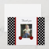 Lieveheersbeestje: Afbeelding: Dank u Briefkaart (Voorkant / Achterkant)