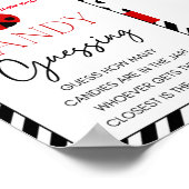 Lieveheersbeestje Baby Shower Bord Poster (Hoek)