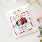 Lieveheersbeestje baby shower schattig slaapbeestj bedankzakje (Gezegeld)