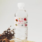 lieveheersbeestje Baby shower Waterfles Etiket