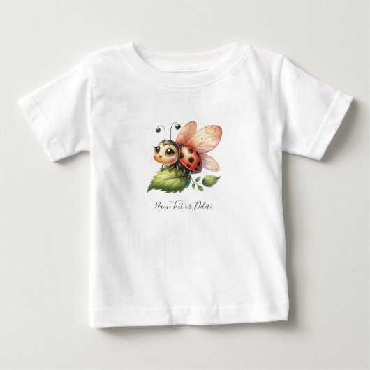 Lieveheersbeestje Baby T-shirt (Voorkant)