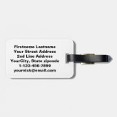 Lieveheersbeestje Bagagelabel (Achterkant horizontaal)