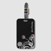 Lieveheersbeestje Bagagelabel (Voorkant (verticaal))