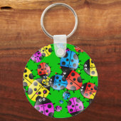 Lieveheersbeestje Behang Sleutelhanger (Voorkant)