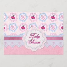 lieveheersbeestje bloemen Baby shower