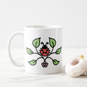 Lieveheersbeestje Bloemenmok Koffiemok