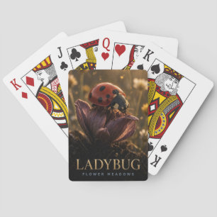 Lieveheersbeestje Bloemwei Dieren in het Wild DIER Pokerkaarten