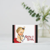 Lieveheersbeestje Breng een Boek Kaarten Blond (Staand voorkant)