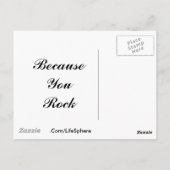 Lieveheersbeestje Briefkaart (Achterkant)