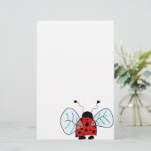 Lieveheersbeestje Briefpapier (Staand voorkant)