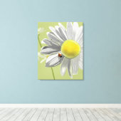 Lieveheersbeestje Canvas Afdruk (Insitu (Houten vloer))