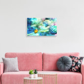 Lieveheersbeestje Canvas Afdruk (Insitu (Woonkamer))