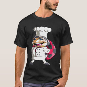 Lieveheersbeestje Chef Klein Vliegend Insect Wezen T-shirt