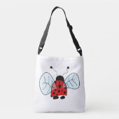 Lieveheersbeestje crossbody tas (Achterkant)