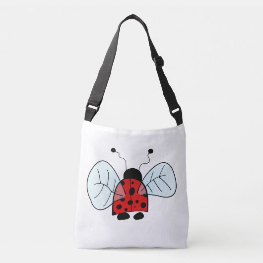 Lieveheersbeestje crossbody tas (Voorkant)