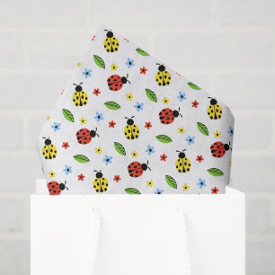 Lieveheersbeestje decoupage tissuepapier, Insect Tissuepapier