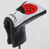 Lieveheersbeestje Design Golfheadcover (3/4 voorkant)