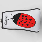 Lieveheersbeestje Design Golfheadcover (Voorkant)