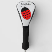 Lieveheersbeestje Design Golfheadcover (Voorkant)