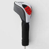 Lieveheersbeestje Design Golfheadcover (Schuin)