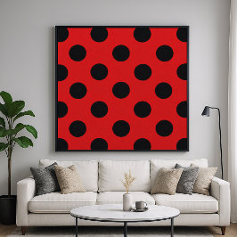 Lieveheersbeestje Dierpatroon Poster