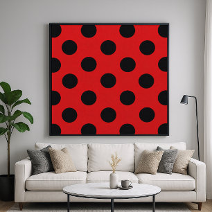 Lieveheersbeestje Dierpatroon Poster