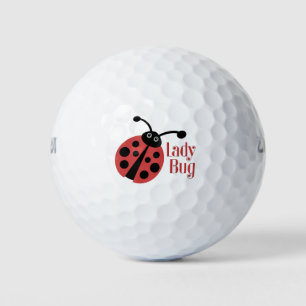 Lieveheersbeestje Dierprint Logo Golfballen