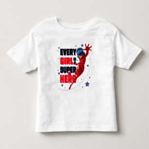 Lieveheersbeestje Elke meisje is een superheld Kinder Shirts