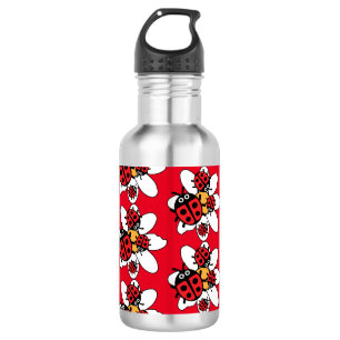 lieveheersbeestje en lieveheersbeestje familie waterfles 