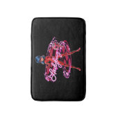 Lieveheersbeestje en Tikki Graphic Badmat (Voorkant Verticaal)