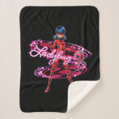 Lieveheersbeestje en Tikki Graphic Sherpa Deken (Voorkant)