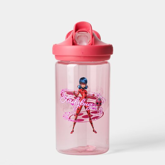 Lieveheersbeestje en Tikki Graphic Waterfles (Voorkant)