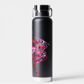 Lieveheersbeestje en Tikki Graphic Waterfles (Achterkant)