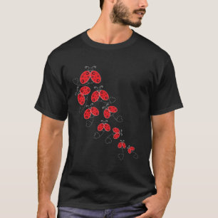 Lieveheersbeestje Entomoloog Insecten Vanger Bug V T-shirt