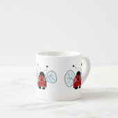 Lieveheersbeestje Espresso Kop (Voorkant rechts)