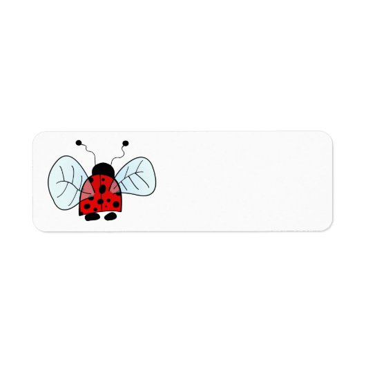 Lieveheersbeestje Etiket (Voorkant)
