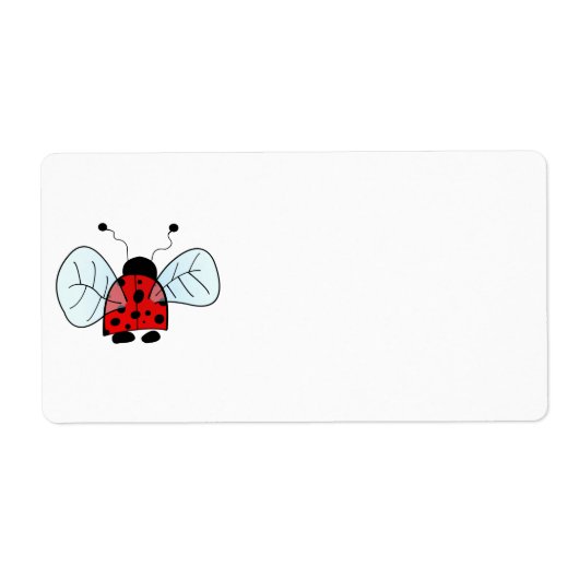 Lieveheersbeestje Etiket (Voorkant)
