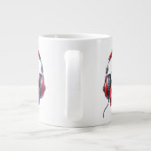 Lieveheersbeestje - Extra grote koffie mok (Achterkant)