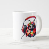 Lieveheersbeestje - Extra grote koffie mok (Voorkant rechts)