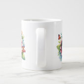 Lieveheersbeestje - Extra grote koffie mok (Achterkant)