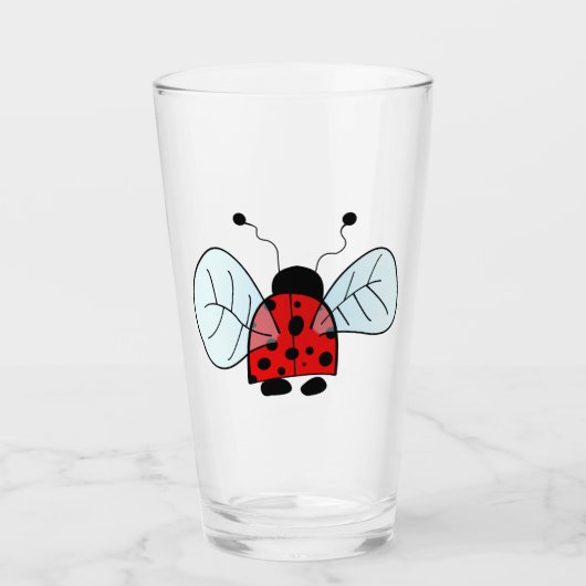 Lieveheersbeestje Glas (Voorkant)