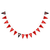 Lieveheersbeestje Happy Birthday Bunting Flag Bann Vlaggetjes (Alle)
